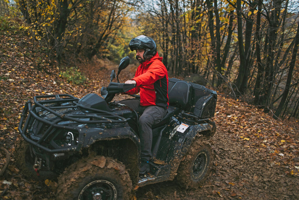 ATV Trail Riding in Northern Minnesota at Back O' The Moon Resort
